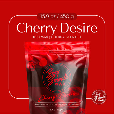Cherry Desire Cherry Scented Synthetic Hard Wax 15.9 Ounce Bag of Wax