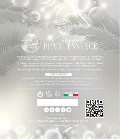 Coconut Pearl Essence synthetic hard wax