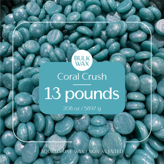 Coral Crush bulk hard wax 13 pound for professional hair removal