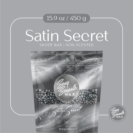 Satin Secret synthetic hard wax 15.9 oz bag for professional hair removal