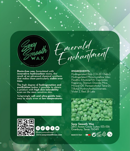 Emerald Enchantment Synthetic Hard Wax Bulk 20 Pounds *Free Shipping *