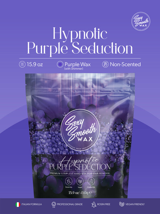 Hypnotic Purple Seduction 15.9 oz non-scented purple synthetic hard wax