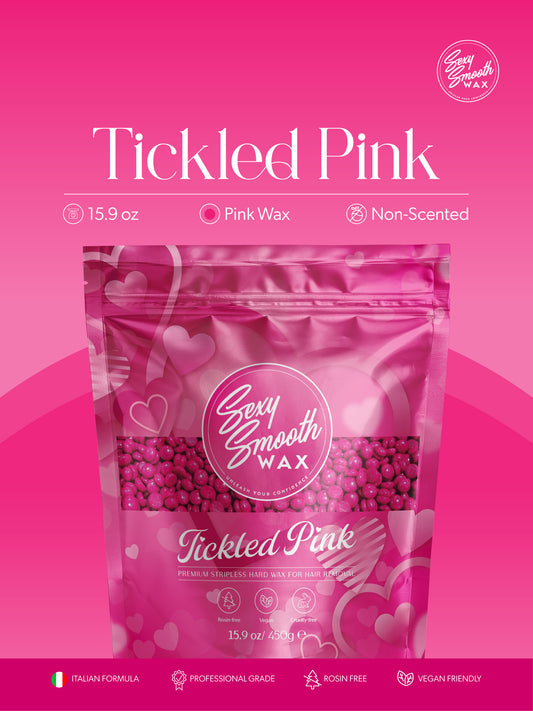 Sexy Smooth Wax Tickled Pink 15.9 oz non-scented pink synthetic hard wax for professional hair removal